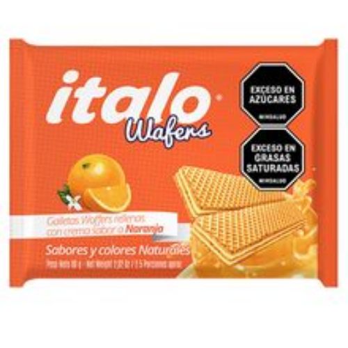 Imagen de Galletas wafers ITALO naranja x80 g