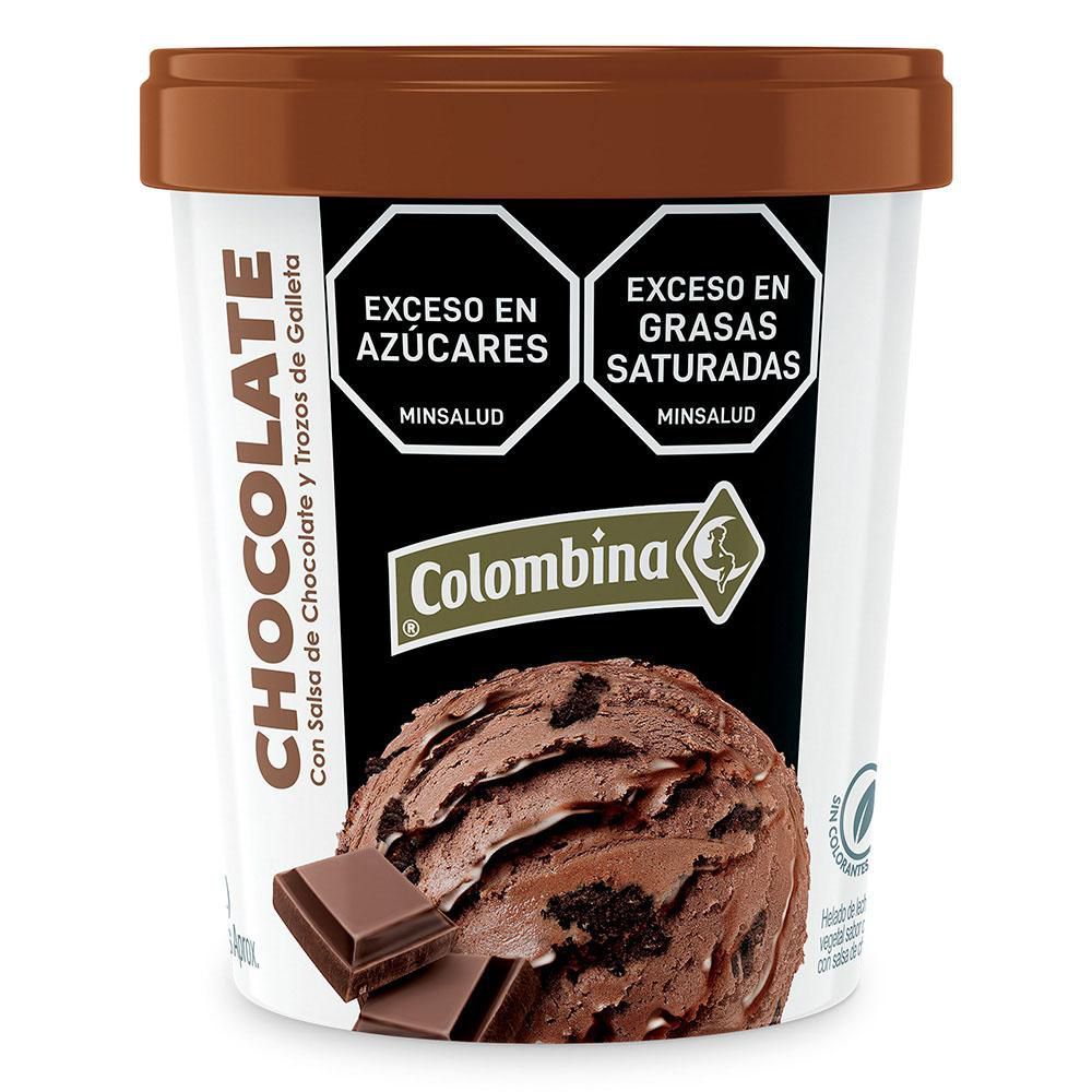 Imagen de Helado COLOMBINA sabor chocolate (600  gr)