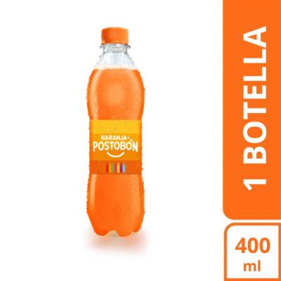 Imagen de Gaseosa POSTOBON naranja botella (400  ml)