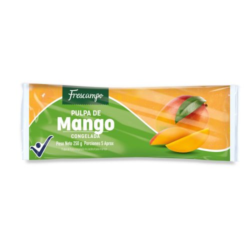 Imagen de Pulpa de mango FRESCAMPO congelada (250  gr)