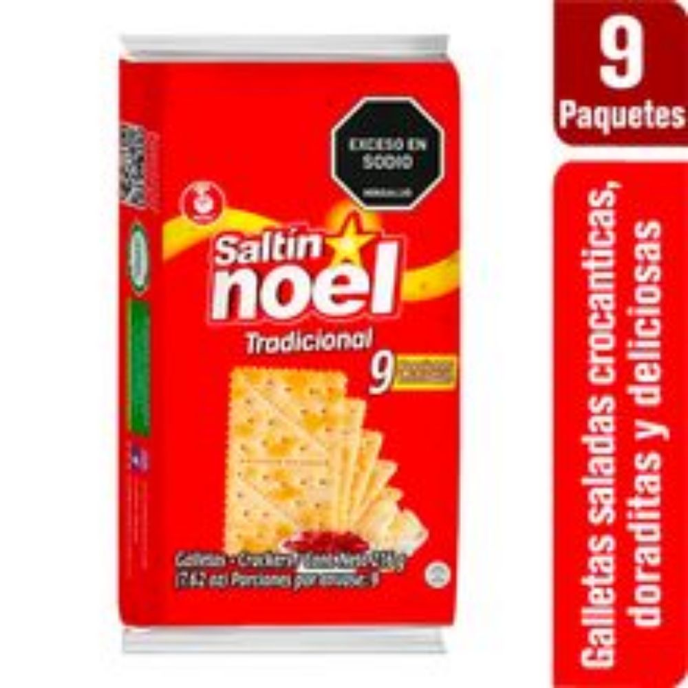 Imagen de Galletas SALTÍN NOEL tradicional 9 unds x24 g c/u