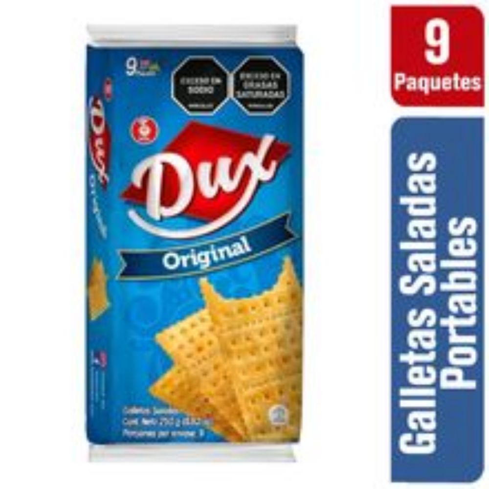 Imagen de Galletas DUX noel original 9 unds x27,7 g c/u