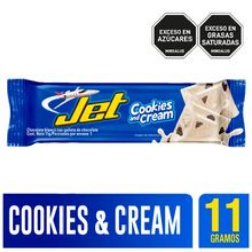 Imagen de Chocolatina JET cookies and cream x11 g