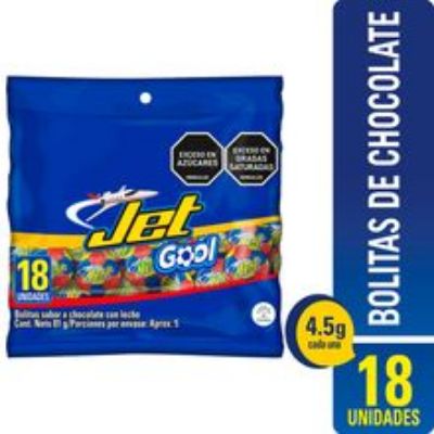 Imagen de Chocolates JET baloncitos x81 g