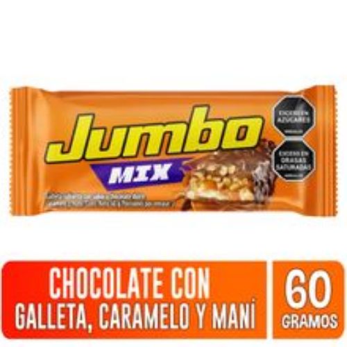 Imagen de Chocolatina JUMBO mix x60 g