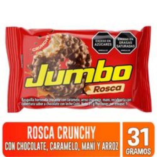 Imagen de Chocolatina JUMBO rosca x31 g