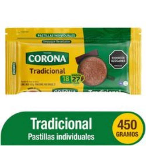 Imagen de Chocolate CORONA x450 g