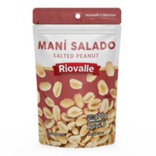 Imagen de Maní RIOVALLE salado x170 g