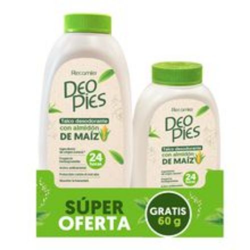 Imagen de Talco DEO PIES x120 g gratis 60 g