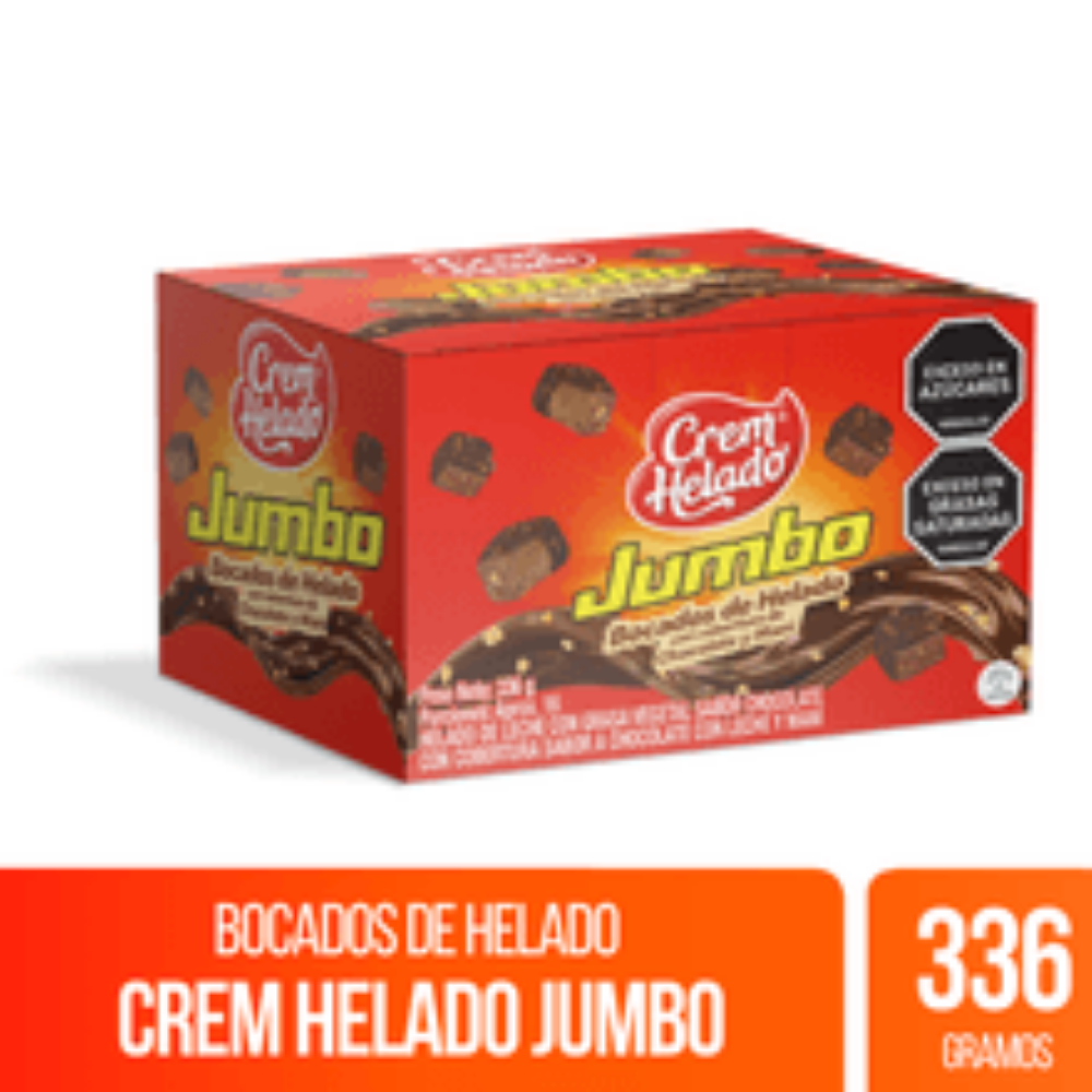 Imagen de Bocados de helado CREM HELADO jumbo x336 g