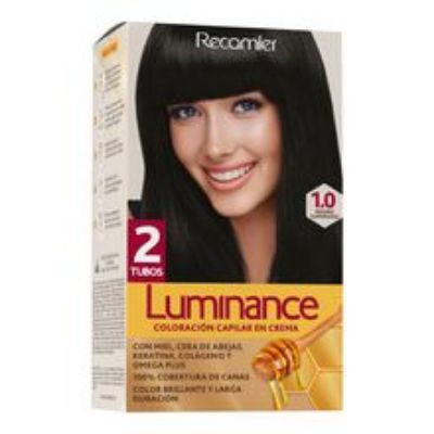 Imagen de Tinte LUMINANCE negro luminoso 2 tubos N.° 1.0