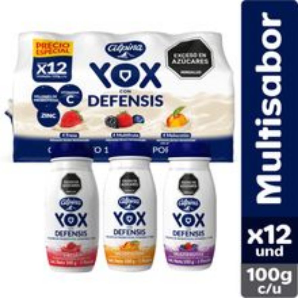 Imagen de Yogurt ALPINA yox 12 unds x100 g c/u