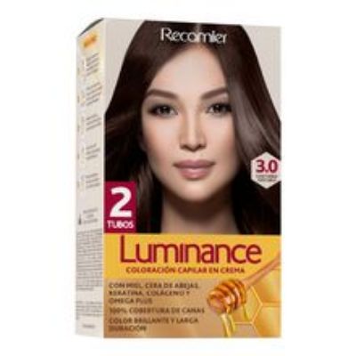 Imagen de Tinte LUMINANCE castaño oscuro kit 2 tubos N.° 3.0