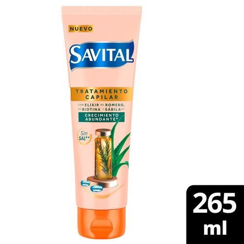 Imagen de Tratamiento capilar SAVITAL elixir de romero (265  ml)