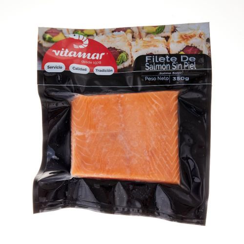 Imagen de Filete de salmón VITAMAR sin piel (350  gr)