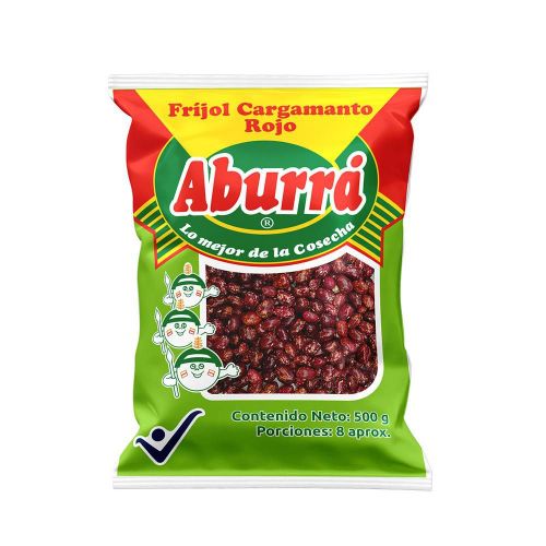 Imagen de Frijol ABURRA cargamanto rojo (500  gr)