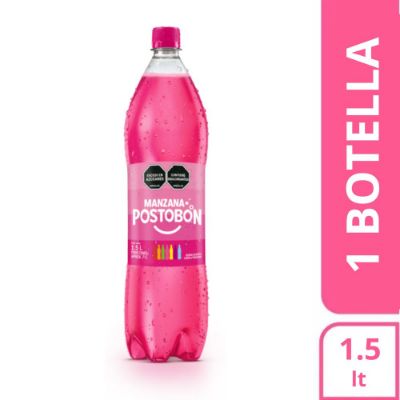 Imagen de Gaseosa POSTOBON manzana botella (1500  ml)