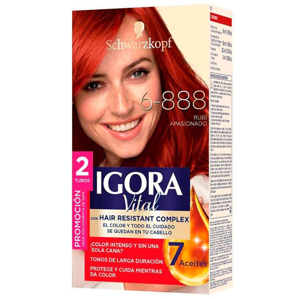 Imagen de Tinte IGORA vital rubio apasionado N.° 6.888