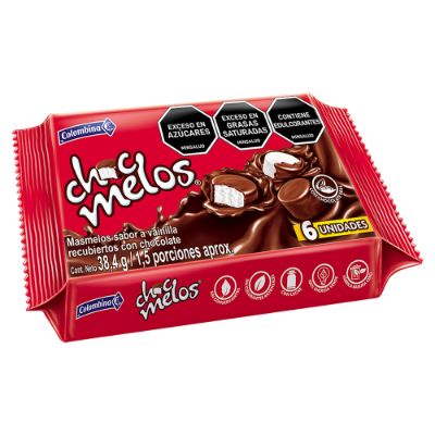Imagen de Chocmelos COLOMBINA bandeja x38.4 g