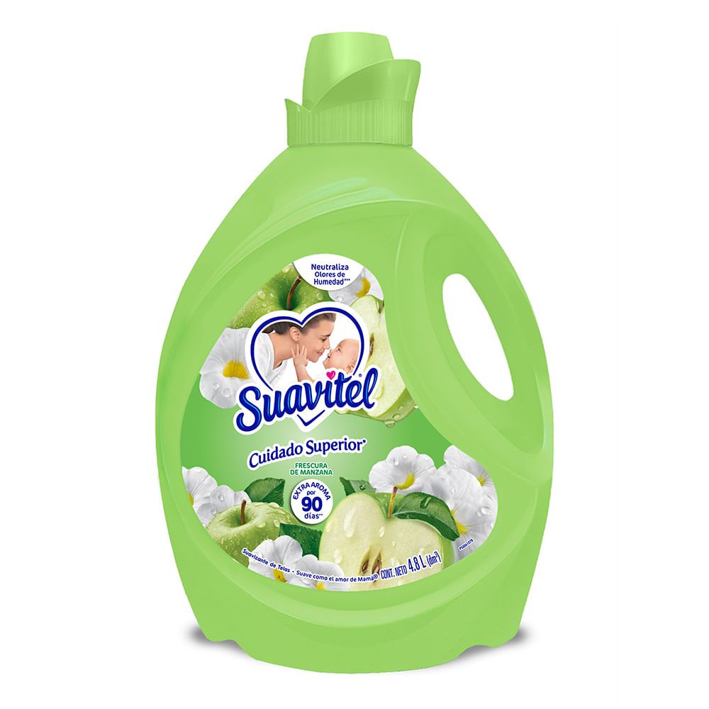 Imagen de Suavizante SUAVITEL frescura de manzana x4800 ml