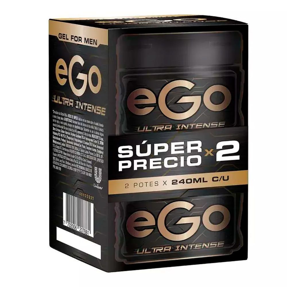 Imagen de Gel EGO ultra 2 unds x240 ml