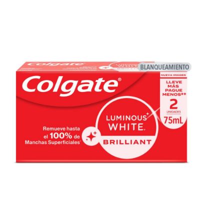 Imagen de Crema dental COLGATE blanqueadora luminous brilliant (150  ml)