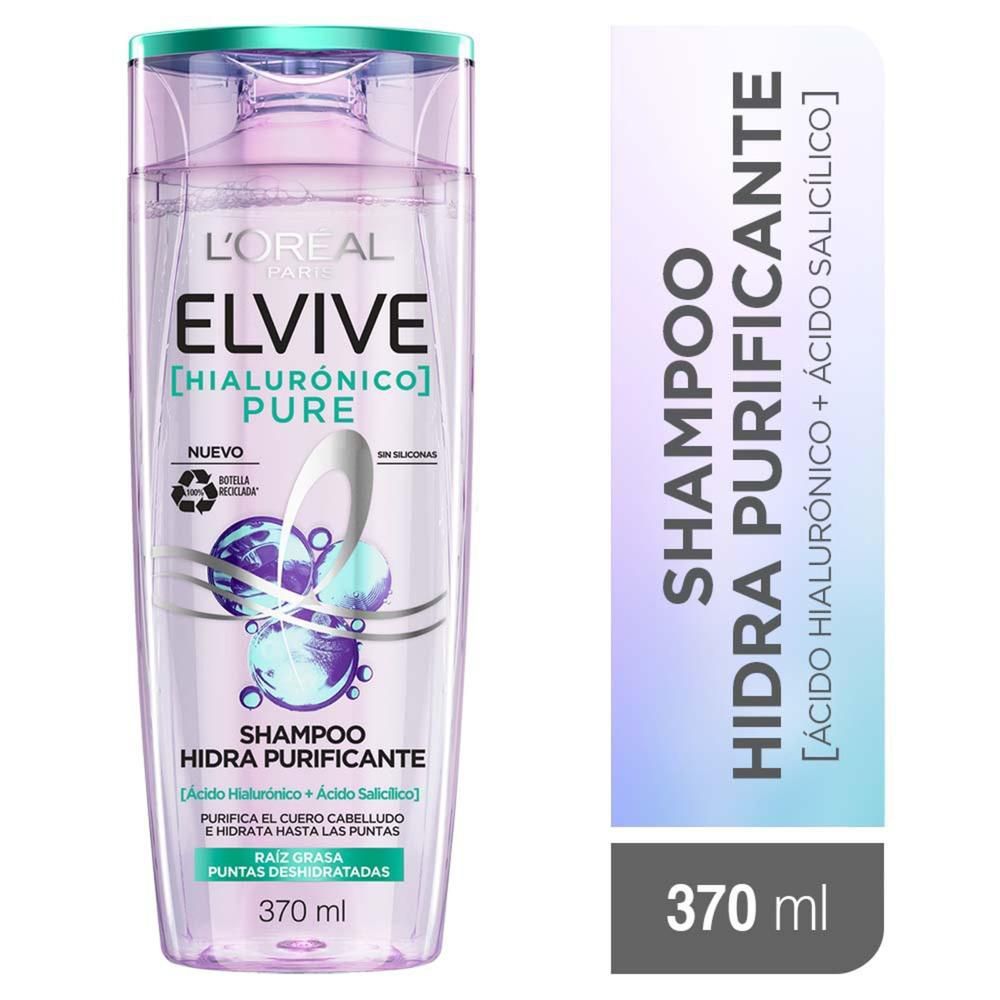 Imagen de Shampoo ELVIVE hidra purificante pure (370  ml)