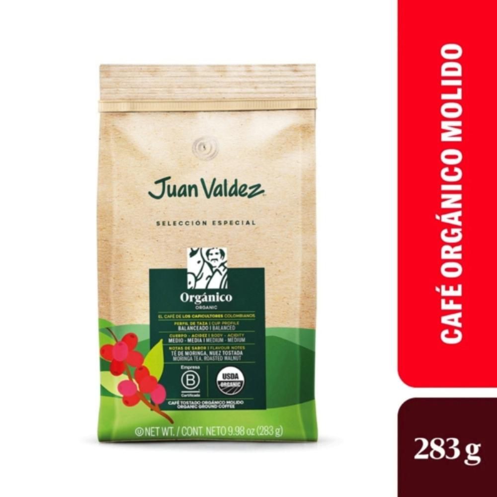 Imagen de Café JUAN VALDEZ orgánico molido (283  gr)