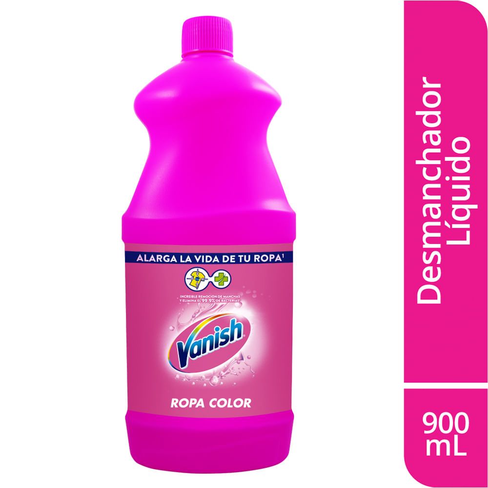 Imagen de Blanqueador liquido VANISH proteccion color frasco x900 ml