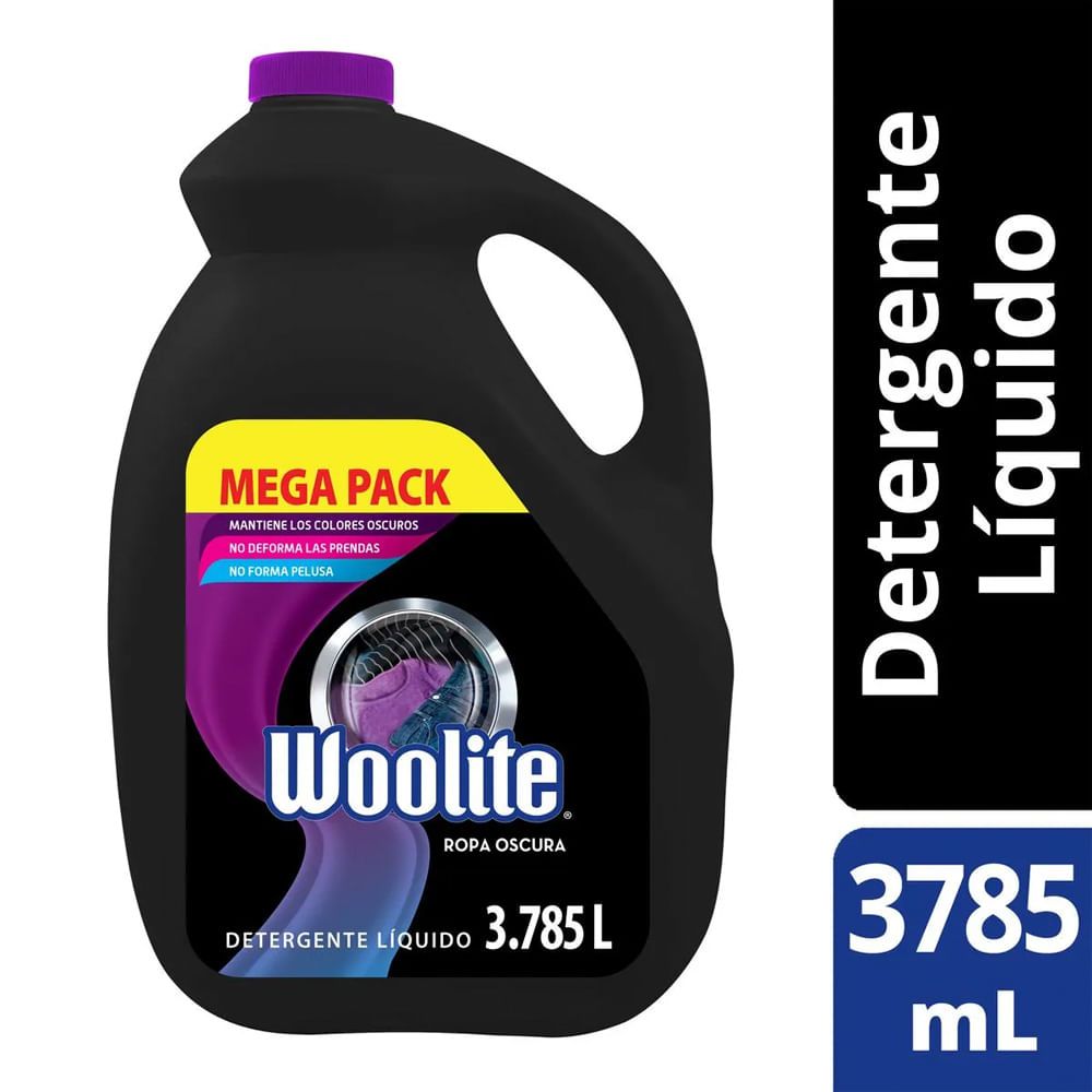 Imagen de Detergente liquido WOOLITE ropa oscura  x3785 ml