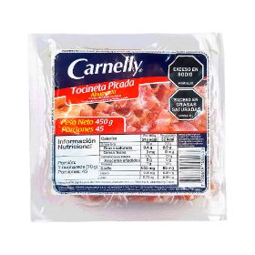 Imagen de Tocineta ahumada CARNELLY picada x450 g