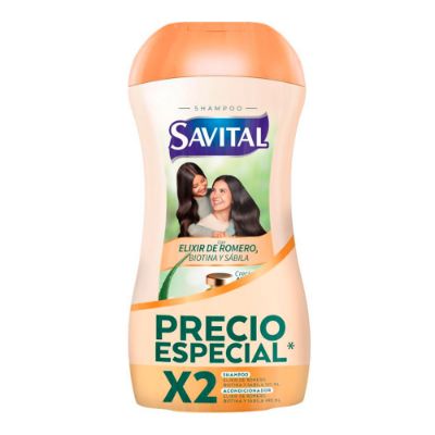 Imagen de Shampoo SAVITAL elixir x510 ml + acondicionador x490 ml