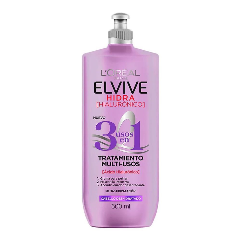 Imagen de Tratamiento ELVIVE hidra 3en1 x500 ml