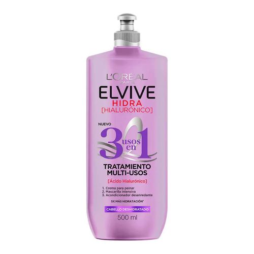Imagen de Tratamiento ELVIVE hidra 3en1 x500 ml