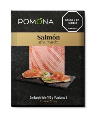 Imagen de Salmón ahumado Pomona refrigerado (100  gr)