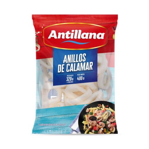 Imagen de Anillos o aros de calamar ANTILLANA Crudos (320  gr)