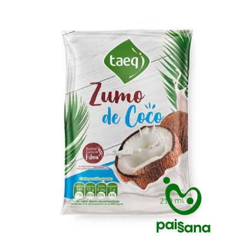 Imagen de Zumo De Coco  TAEQ 210  ml