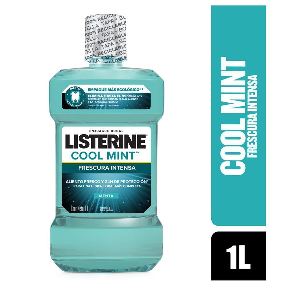 Imagen de Enjuague bucal LISTERINE coolmint frescura intensa (1000  ml)