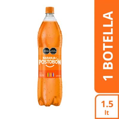 Imagen de Gaseosa POSTOBON naranja botella (1500  ml)