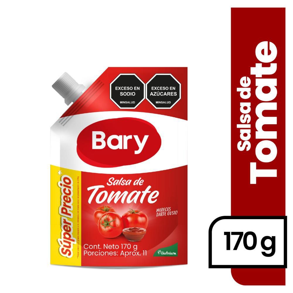 Imagen de Salsa de tomate BARY doy pack (170  gr)