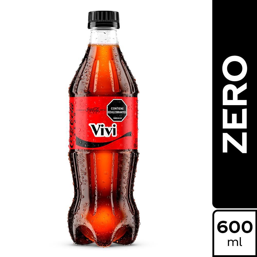 Imagen de Gaseosa Coca Cola ZERO botella (600  ml)