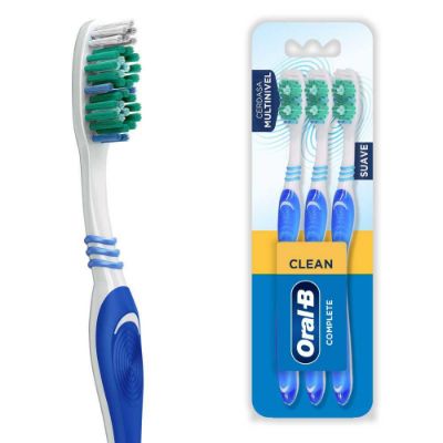 Imagen de Cepillo de dientes ORALB clean complete suave (3  und)