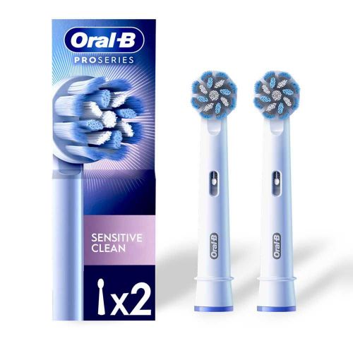 Imagen de Cepillo de dientes eléctrico ORALB repuesto cabezal sensitive clean (2  und)