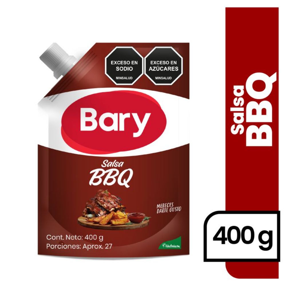 Imagen de Salsa BBQ BARY doy pack (400  gr)