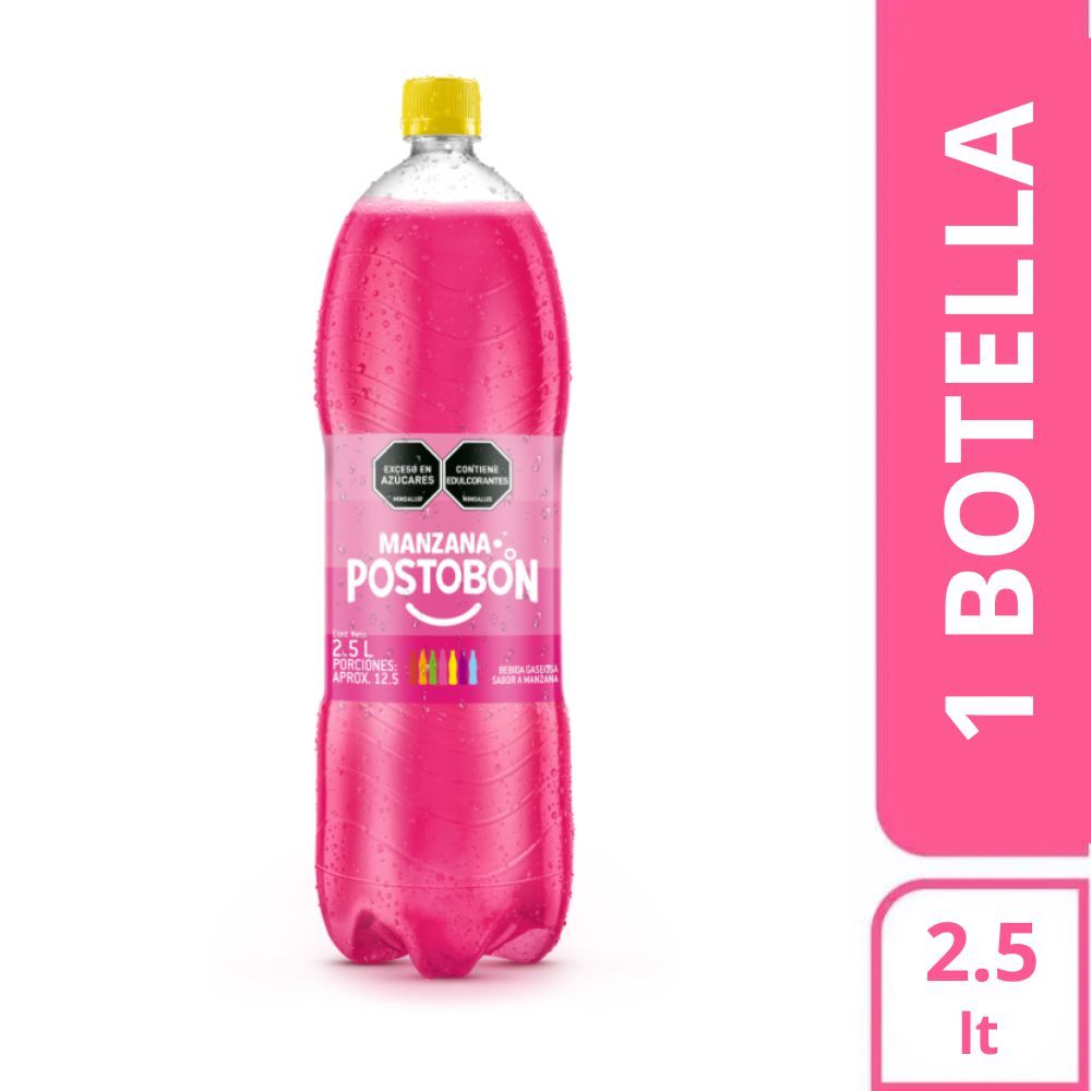 Imagen de Gaseosa POSTOBON manzana botella (2500  ml)