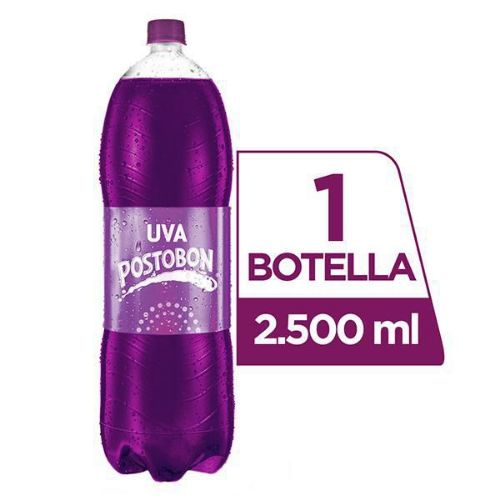 Imagen de Gaseosa POSTOBON uva botella (2500  ml)