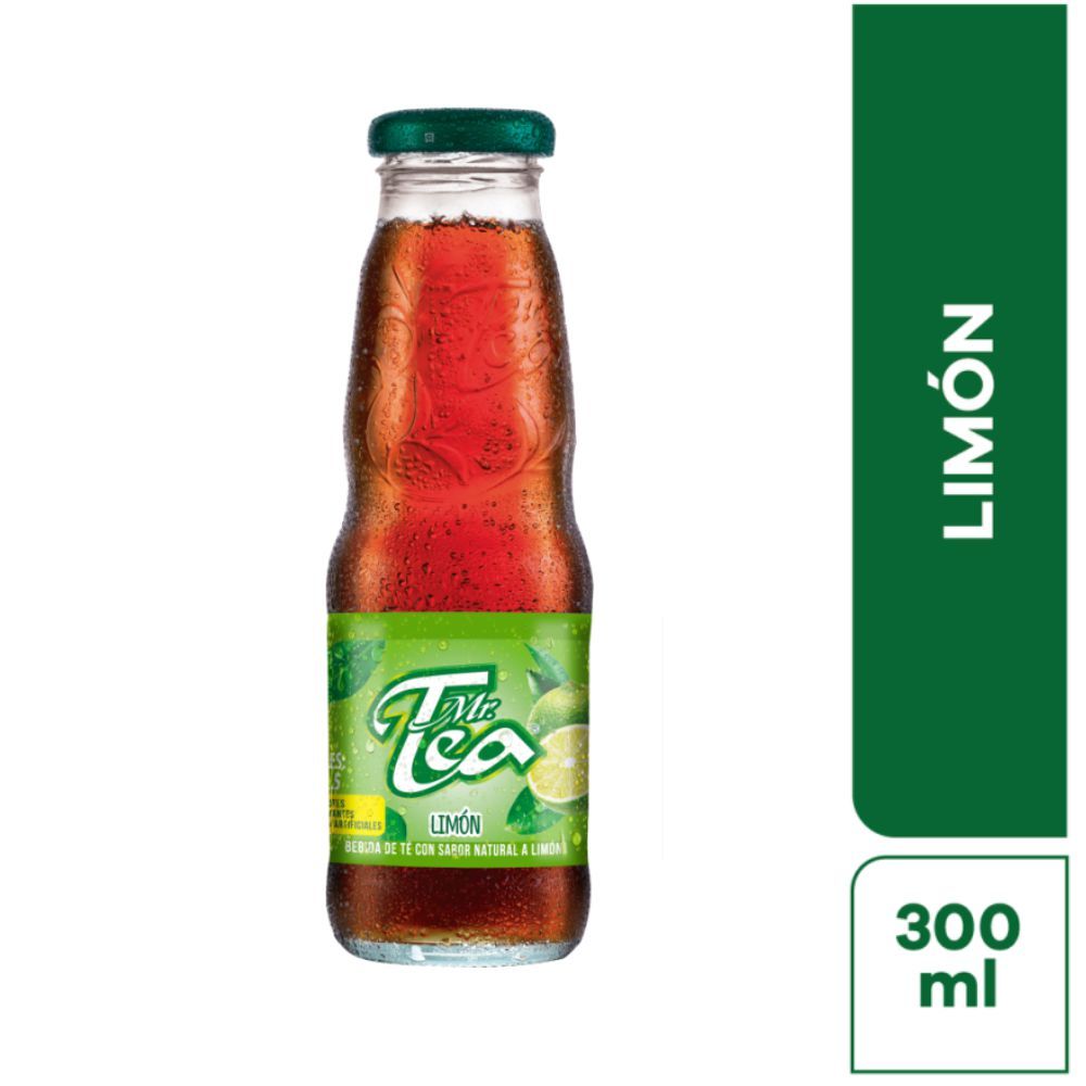 Imagen de Té MR TEA limón botella vidrio (300  ml)