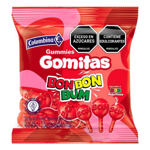 Imagen de Gomitas  BON BON BUM sabor a fresa (45  gr)