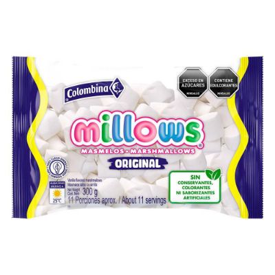 Imagen de MASMELOS ORIGINAL MILLOWS 300  gr
