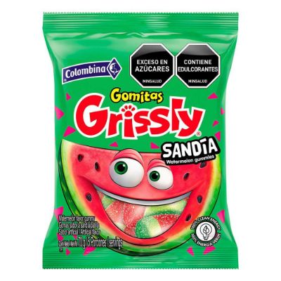 Imagen de Gomitas GRISSLY sabor sandía (70  gr)